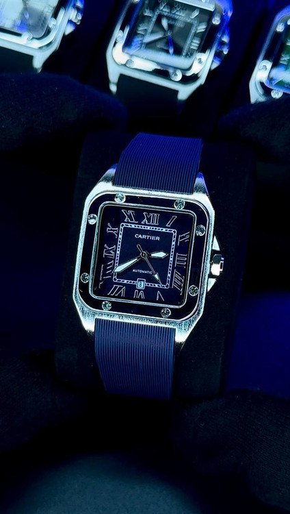 ساعت کارتیر بند رابر سیلیکونی