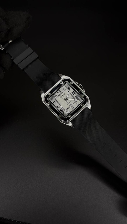 خرید ساعت کارتیر بند رابر قیمت مناسب