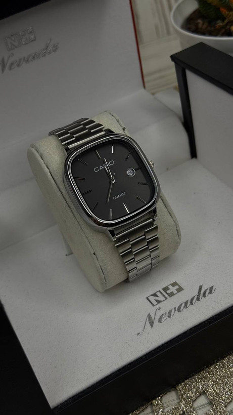 ساعت مردانه کاسیو Old Money بند ریلی